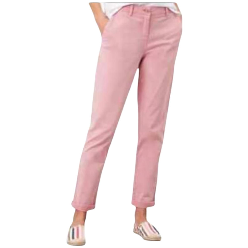 New York & Company Pink Khaki Chino Pants 2 NWOT